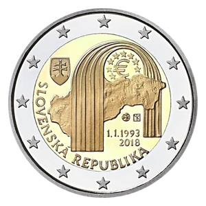 €C# 299 斯洛伐克共和国成立25周年