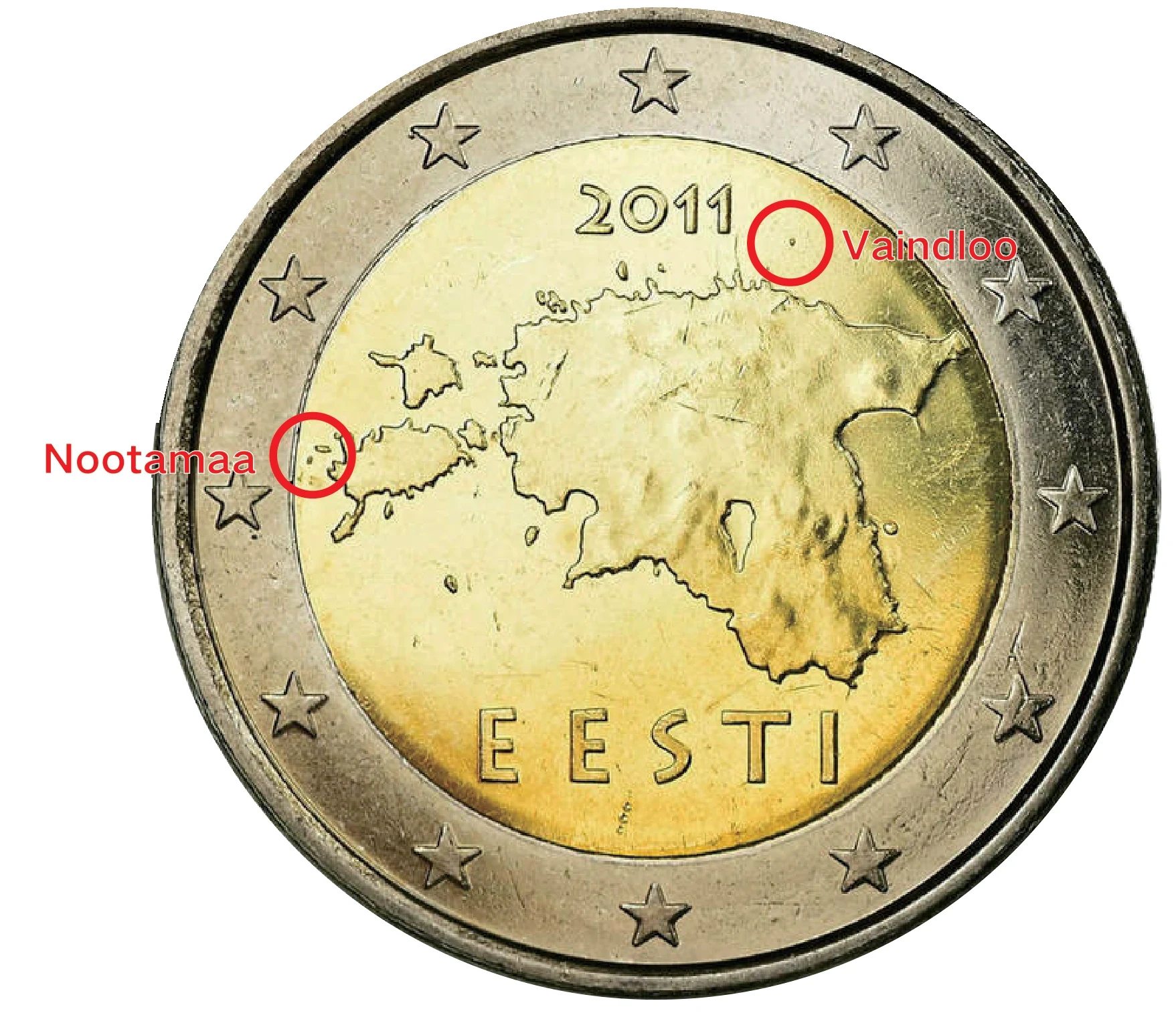 爱沙尼亚地图轮廓