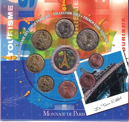 set B · 2003.2 · 埃菲尔铁塔 · 发行量 20,000