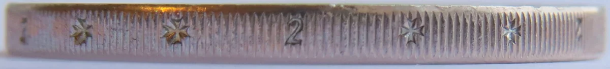 马耳他 2 欧元硬币边铭
