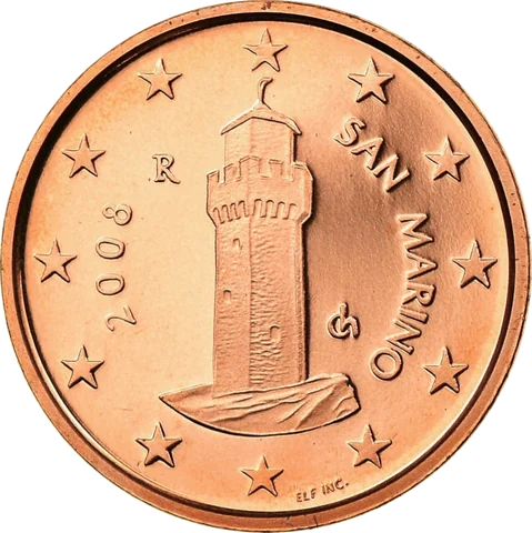 1 欧分 · 第一版 2002–2016 第三塔“蒙塔莱”