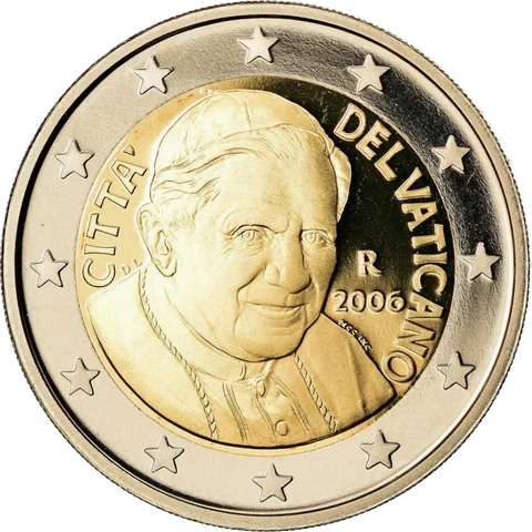 第三版 · 2006–2013 · 全部面值 本笃十六世（Benedictus XVI）