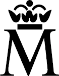 带王冠的 M